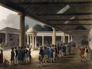 Tattersalls Horse Repository a londoni Ackermanns Microcosmtól